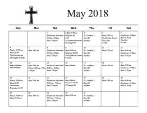 thumbnail of May 2018 calendar